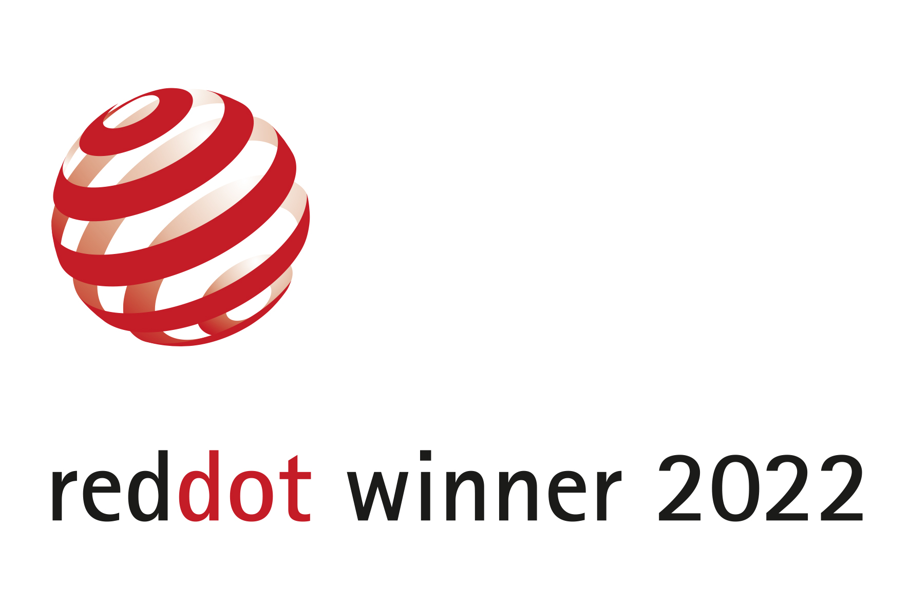 Kerbon Duschwand RedDot Award Logo 2022 